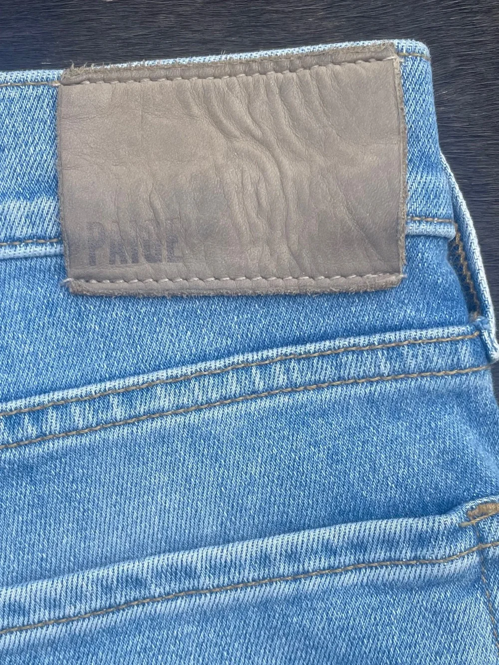 PAIGE Men's Slim Straight‎ Jeans in Medium Blue Wash